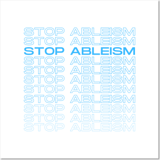 Stop Ableism Support Autistics Autistic Pride Posters and Art